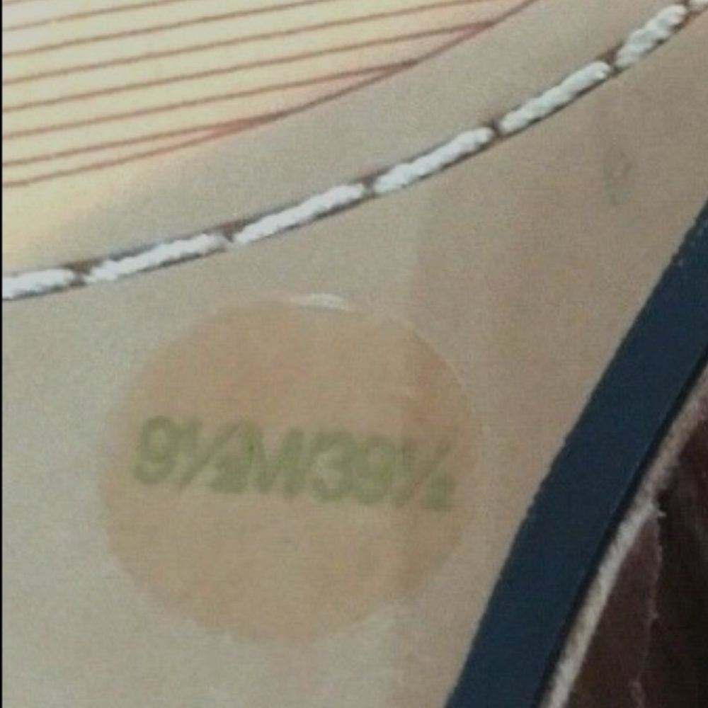 Vince Camuto Brown Suede Wood Platform Wedge 9.5 - Picture 6 of 8